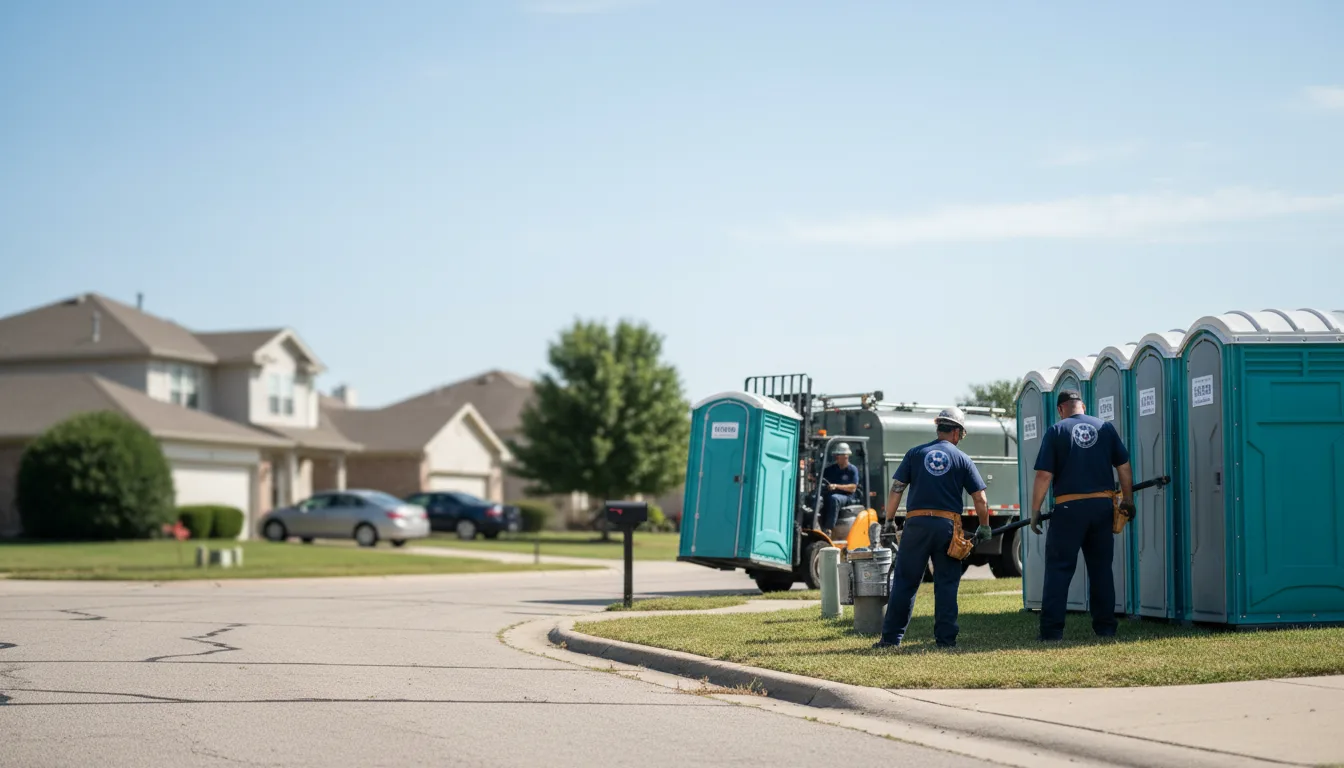 Porta Potty Rental in Midlothian, IL near me